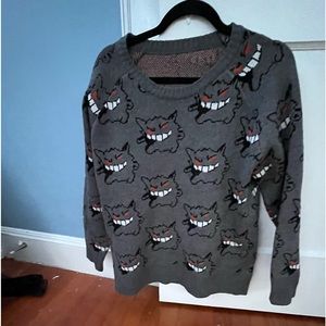 pokémon gengar sweater